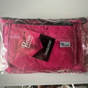 Periea purse organizer, S,M, and L sizes Brand New! Bright Pink